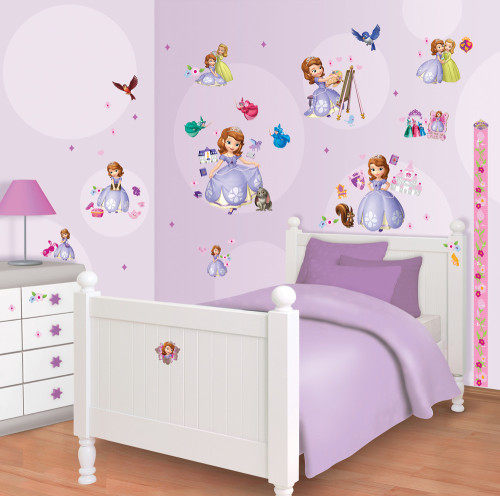 Walltastic, Väggdekaler, Disney Sofia the first