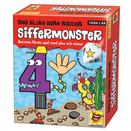 Alf Spel, Små kloka barn räddar Siffermonster