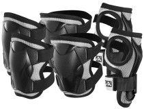 STIGA, Protection set Comfort 3-p black jr m