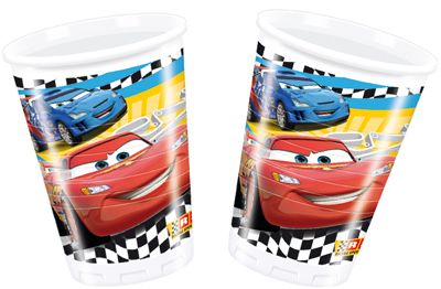 Disney Cars, Mugg 20 cl, 8 st
