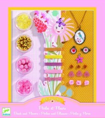 Djeco, Pärlor, Pearls and flowers