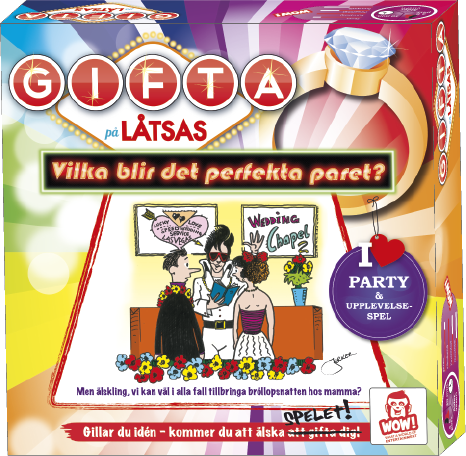 Wow Entertainment, Gifta på låtsas