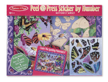 Melissa & Doug, Fjärilar, Klistra efter nummer