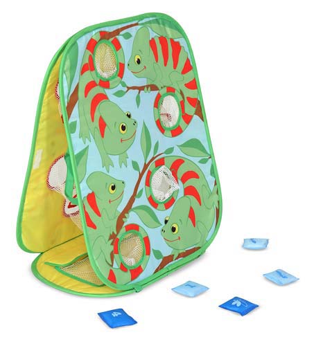 Melissa & Doug, Verdie Chameleon Beanbag Toss