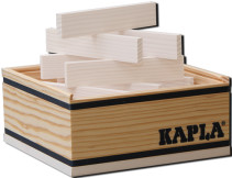 Kapla byggstavar, Vit, 40 st