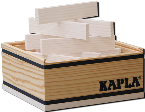 Kapla byggstavar, Vit, 40 st