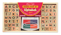 Melissa & Doug, Stämpelset, Alfabetet A-Z