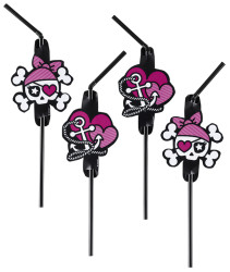 Pink Pirate, Sugrör, 8 st