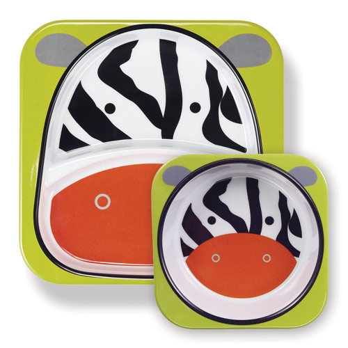 Skip Hop, Zoo Tallrikar Zebra