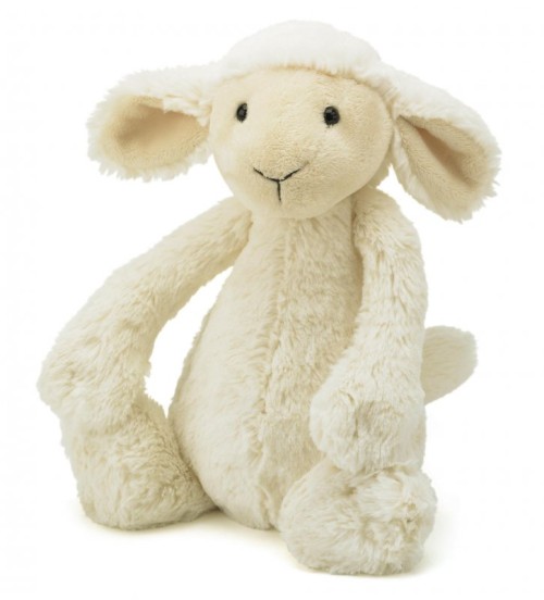 Jellycat, Bashful Lamm 18 cm