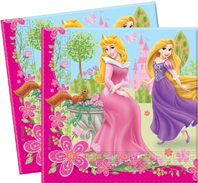 Disney Princess, Servetter, 20 st