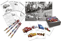 Disney Cars Neon, Aktivitetspaket, 16 delar