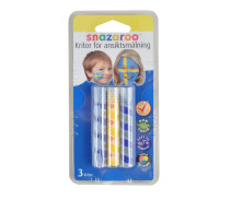 Snazaroo, Ansiktsmålningskritor, Sverige-supporter