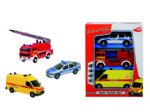 Svenska utryckningsfordon med friktionsmotor, 3-pack
