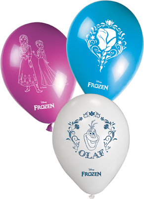 Disney Frozen, Ballong, 8 st