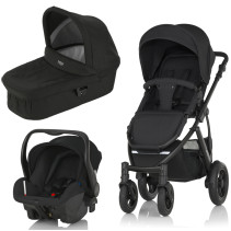Britax, Smile 2, Duovagn, Cosmos Black + Britax Römer Primo, 2016, Paket