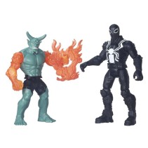 Spiderman, Agent Venom Vs Green Goblin, 15 cm