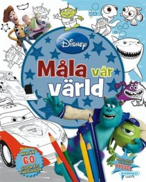 Målarbok Måla vår värld – Pixar