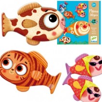 Djeco, Memo Fish 30 bitar