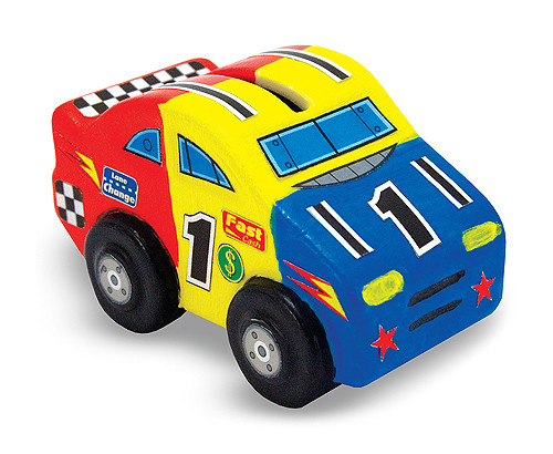 Melissa & Doug, Målarkit Bil Sparbössa