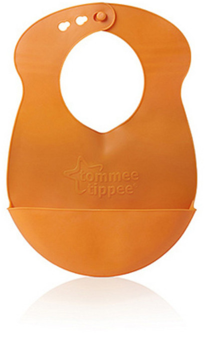 Tommee Tippee, Explora, Roll n Go Bib, Orange