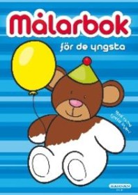 Målarbok för de yngsta, 48 sidor