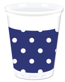 Mugg, 200 ml, Blå, 8 st
