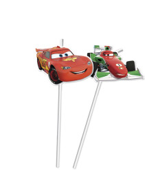 Disney Cars Ice Racers, Sugrör, 6 st