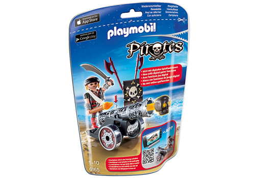 Playmobil Pirates, Pirat med svart kanon