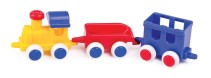 Vikingtoys, Knubbis Tågset, 32 cm, Gult lok