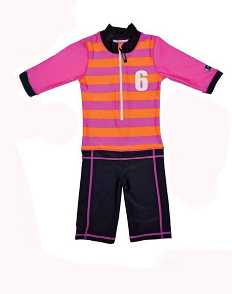 Swimpy, UV-dräkt sport rosa, 98-104 cl, 2-4 år