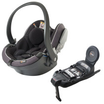 BeSafe, Babyskydd, iZi Go Modular i-Size + Installationsbas, Midnight Black, Paket