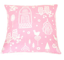 Majvillan, Kuddfordral, 49×49 cm, Slottsträdgården, Rosa