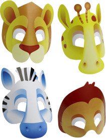 Safari, Ansiktsmasker, 6 st
