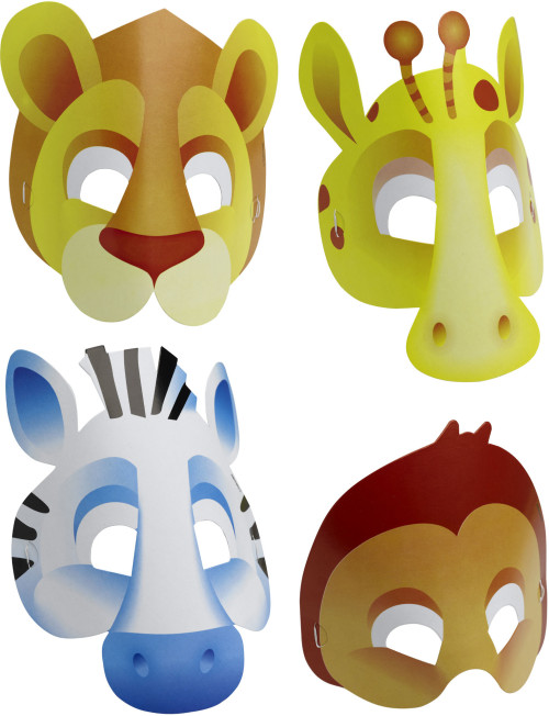 Safari, Ansiktsmasker, 6 st