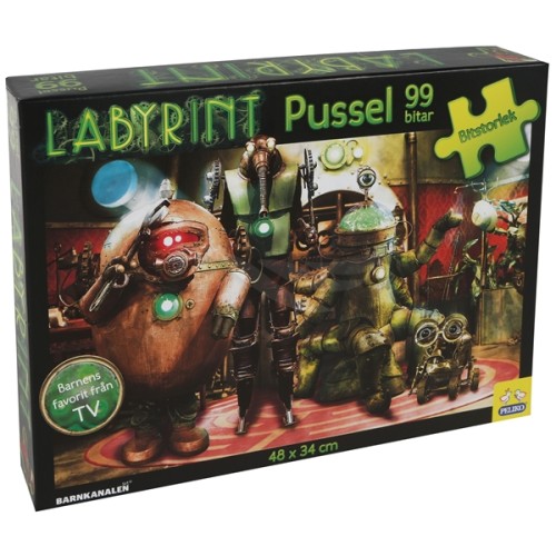 Labyrint, Pussel 99 bitar