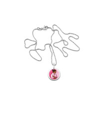 Barnkammaren, Halsband, Silverfärgad, Rosa