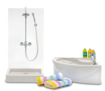 Lundby Stockholm Bubbelbad + Dusch