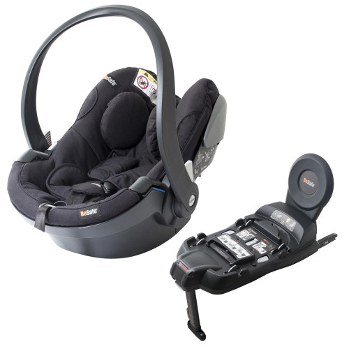 BeSafe, Babyskydd, iZi Go Modular i-Size + Installationsbas, Black Cab, Paket