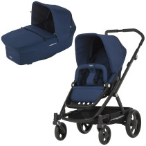 Britax Go, 2016, Duovagn, Ocean Navy, Paket