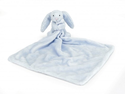 Jellycat, Bashful Blå Kanin Snuttefilt