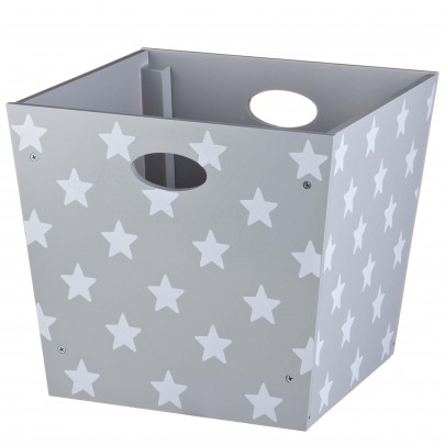 Kids Concept, Förvaringsbox Star, Grå