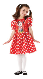 Disney, Mimmi, Klassisk röd klänning, 104 cl