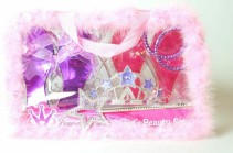 Prinsesset skor & tiara