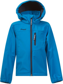 Bergans, Softshelljacka, Reine Kids, Light Sea Blue