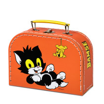 Bamse, Resväska röd, 20cm