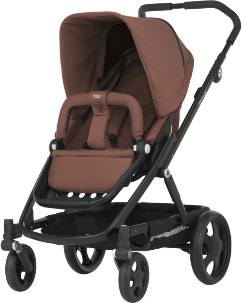 Britax Go, Sittvagn, 2016, Black/Wood brown