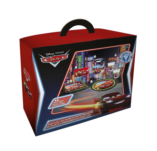Disney Cars Neon, Kalasbox, 54 delar