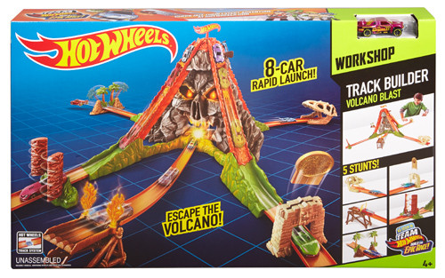 Hot Wheels, Track Builder, Lava launcher