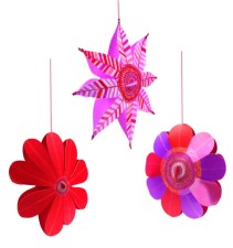 Djeco, Honeycombs Blommor 3 st